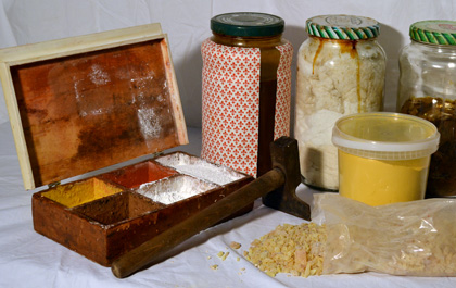 El Lustrin - Materiali 
