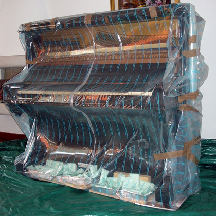 pianoforte durante il trattamento anossico